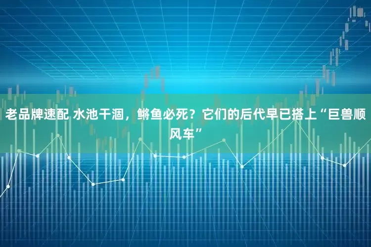 老品牌速配 水池干涸，鳉鱼必死？它们的后代早已搭上“巨兽顺风车”